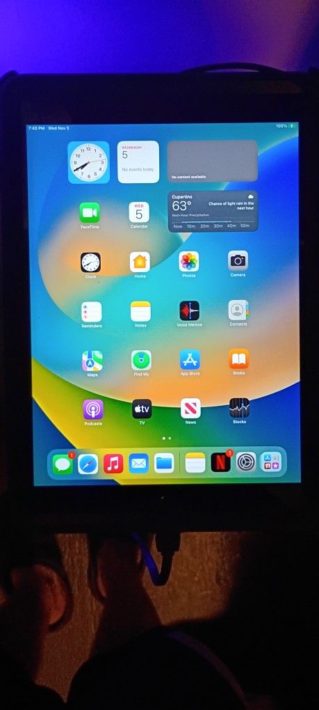 Apple iPad 10.2" 8th generation  W/ Otter Box