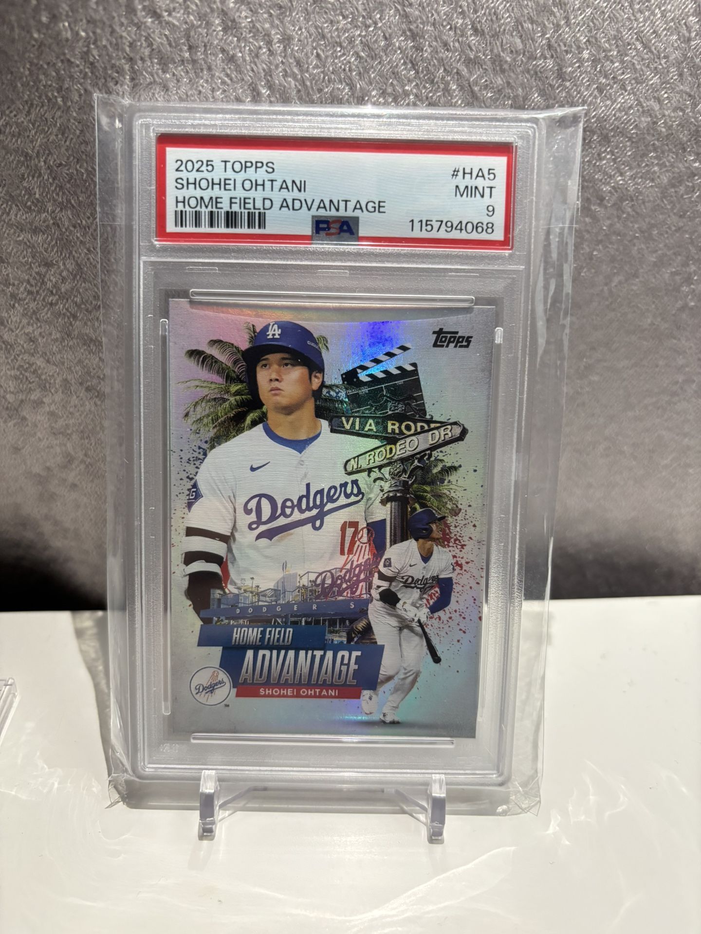 Topps Chrome Ohtani Home Filed Advantage