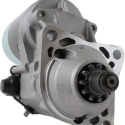 DB Electrical SND0405 Starter Compatible with/Replacement for Bobcat, Clark Kubota 753, 763, 773 Skid, 825 T190 /Clark 753 763 773