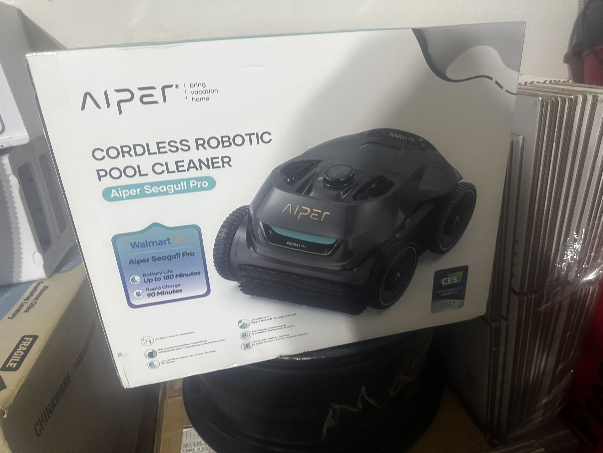 Aiper Cordless Seagull, PRO Robotic Pool Cleaner 