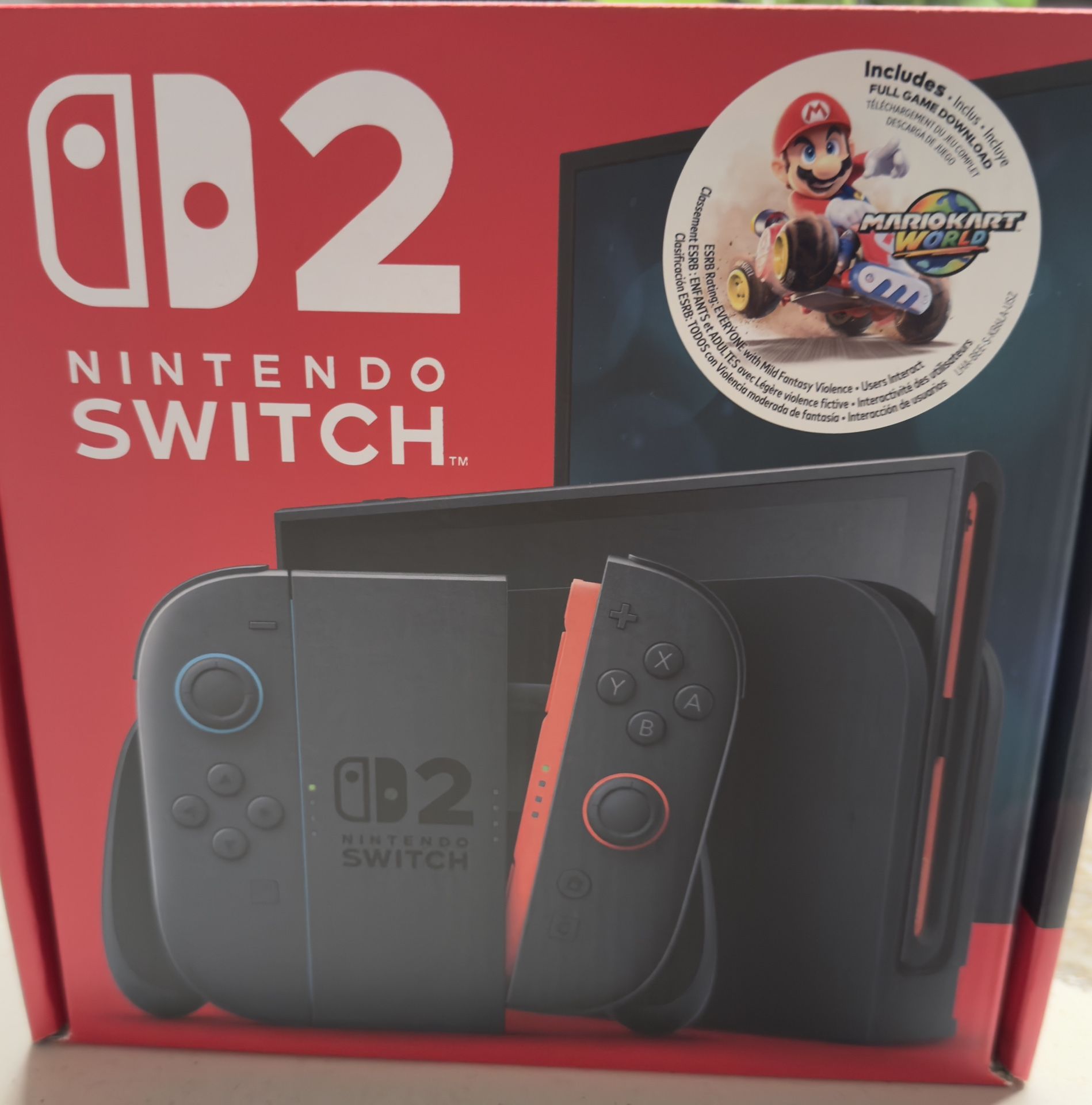 Nintendo Switch 2 Mario Bundle