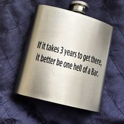 Flask - law school gift idea