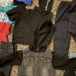 Bag Full Of Mostly Almost All And Some New Baby Clothes 0-18months