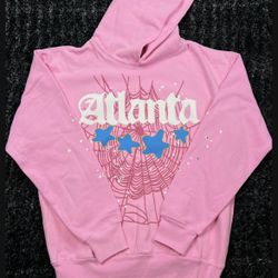 Pink Atlanta Hoodie Size M