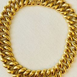 Pre-Loved | Bold Vintage Monet Collar Necklace (Riverside)