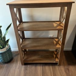 Wooden Bookcase / Shelves