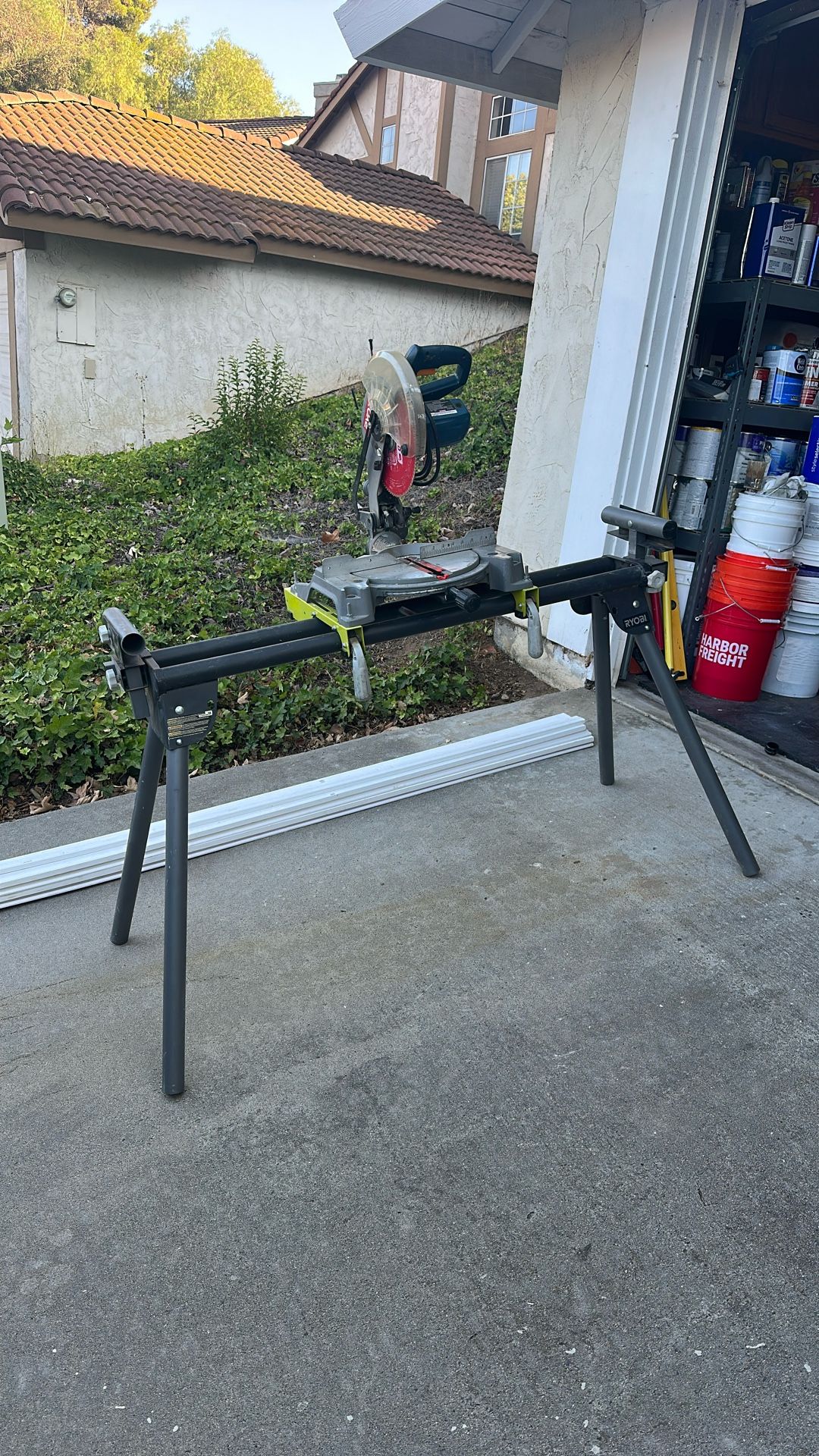 Ryobi Miter Saw And Stand