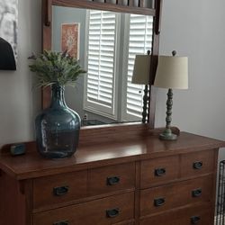 Mission dresser And nightstands