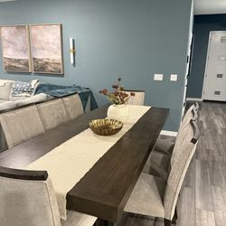 Dinning table and chairs