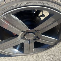 26 Inch Rims New Tires 1000$