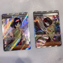 Pokemon 151 Japanese Erika’s SAR and SR sv2a Chase Card Possible Psa 10