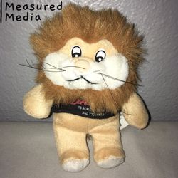 1999 D.A.R.E. DARE Lion Mini 6” Plush Stuffed Animal Vintage Great Condition