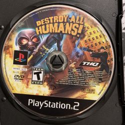 Destroy All Humans For Playstation 2
