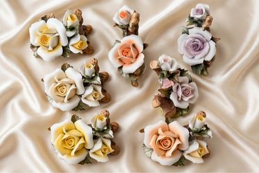7 pc  colorful and beautiful rose flower wall Decor