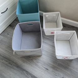 Storage Boxes-$7