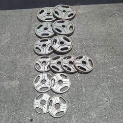 265 Lb Olympic Plate Set 