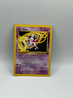 Pokemon Jungle Mr. Mime Card #22