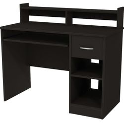 Student / Office Desk With Keyboard Tray (like new) (black)