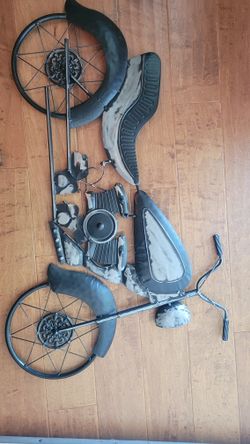 Motorcycle wall Art