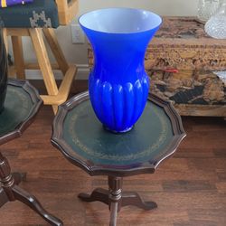 Blue Flower Vase