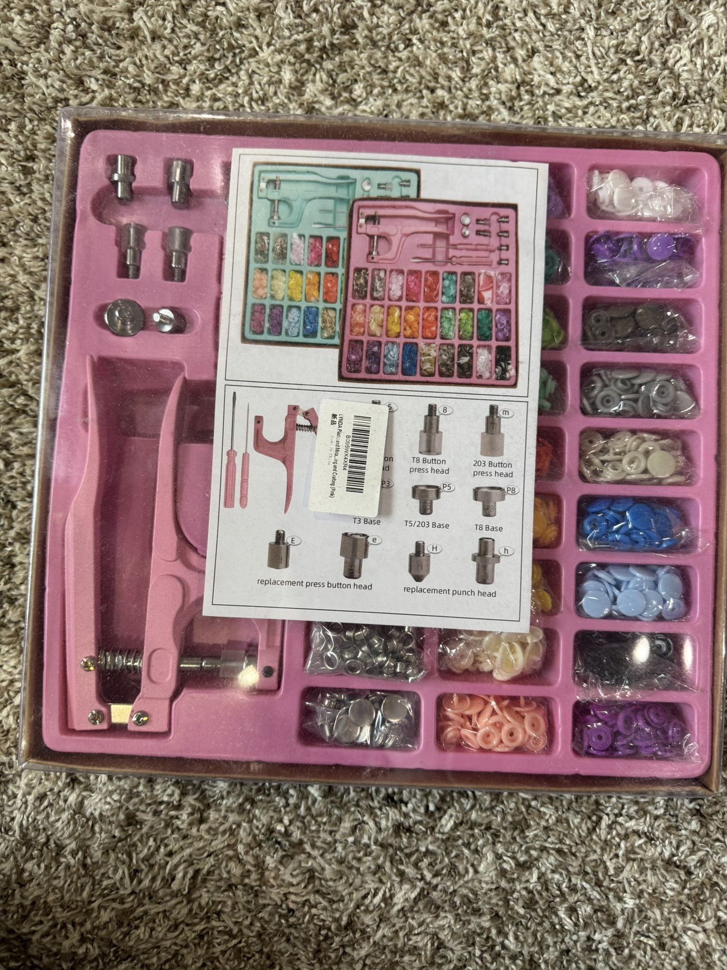 Plastic & Metal Snap Buttons 