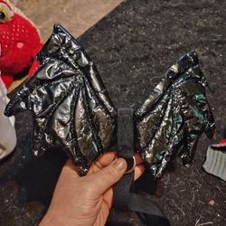 Black Wings For Small Dog