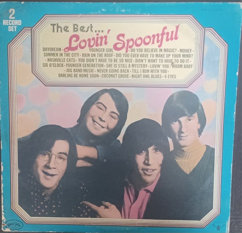 The Lovin Spoonful "The Best" 1976 Kama Sutra Orig 1st Press KSBS 2802-2~VG+/VG+