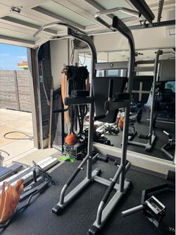 TF Power Tower Pull Up Dip Station