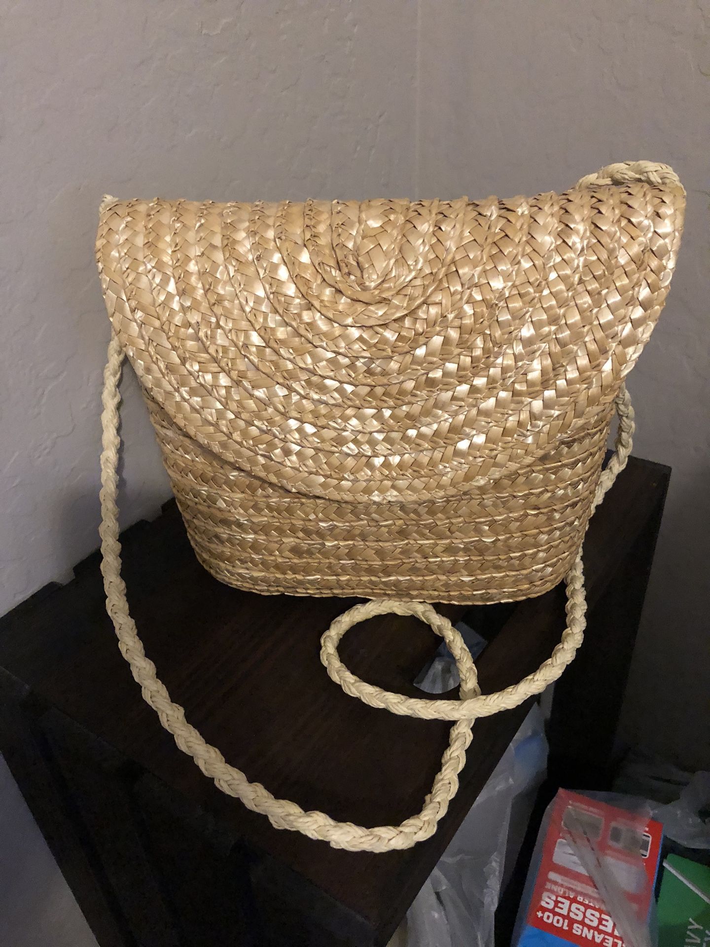 Woven Straw Bag