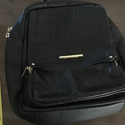 Steve Madden Black Backpack Purse