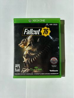 Fallout 76 (Game stop exclusive, Xbox exclusive)