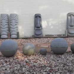 Cast Stone Statues And Balls 