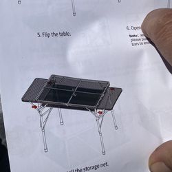 Camping table