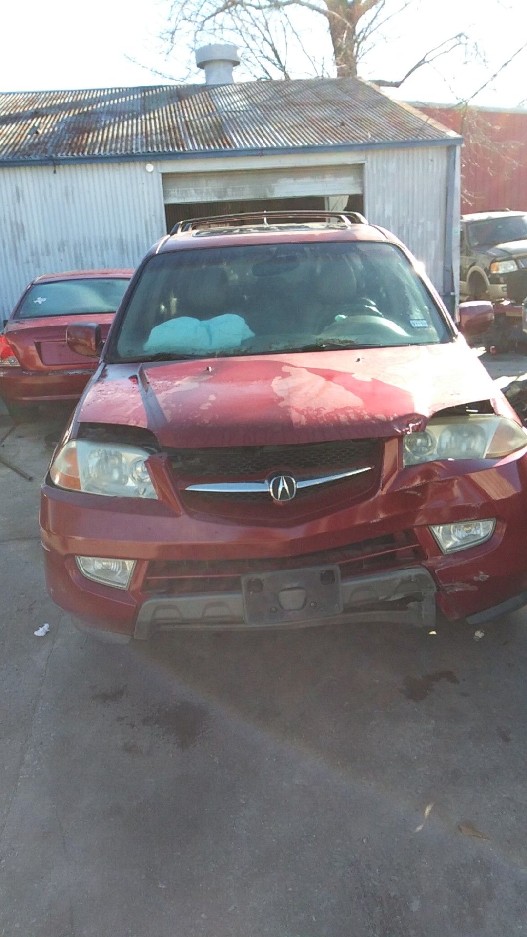 2002 acura mdx 3.5 vtec parts only