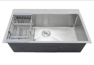 Akdy 30" X 22" X 9" Single Bowl Top-Mount Kitchen Sink