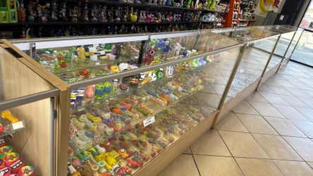 Store display cases