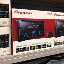 Pioneer Double Din Bluetooth Stereo On Sale For 149.99 