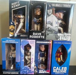 Dodgers bobblehead 4 sale scully kershaw kemp smith kike