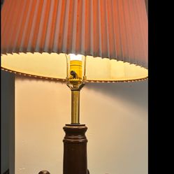 Vintage Nautical Lamp - Belaying Pin Table Lamp