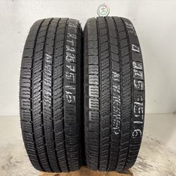 2 Tires Lt 225 75 16 Firestone Transforce Ht3 Like New No Repairs