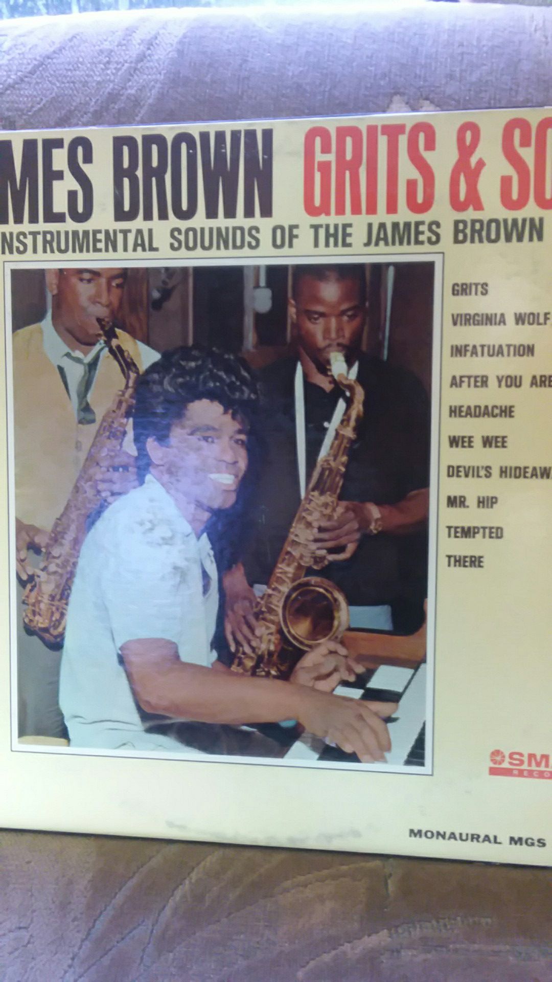 James Brown grits and soul the instrumental sounds of the James Brown Band Monaural MGS 27057