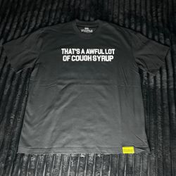 New Black Graphic Tee M/L