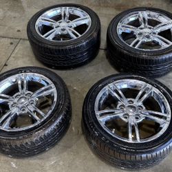 C5 Corvette Chrome Wheels 17/18