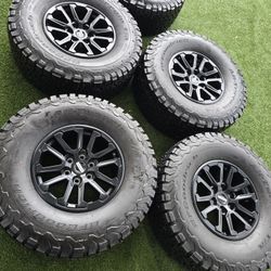 5 NEW 2026 FORD RAPTOR WHEELS&TIRES