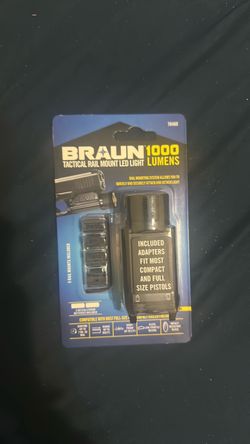 Braun 1000 tactical mount led light