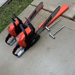 Echo CS-3510 Chainsaw 16 In. Like New Ready To Work Seminuevas Trabajando Muy bien Each One $170 Cada Una 