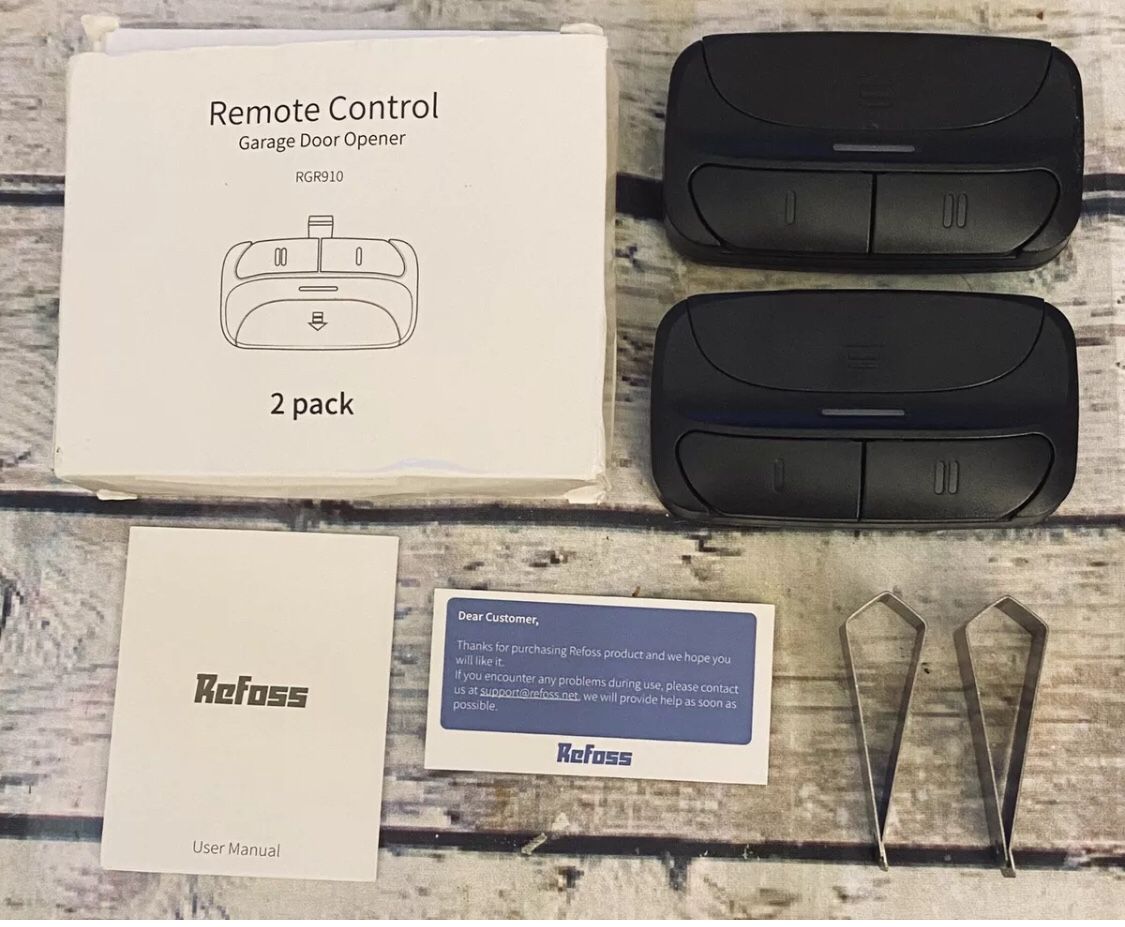 2 Pack Of Garage Door Openers