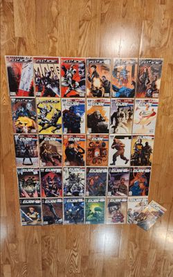 G.I. Joe Operation Hiss Cobra Civil War Dixon Issues Comic Lot of 31 NM IDW