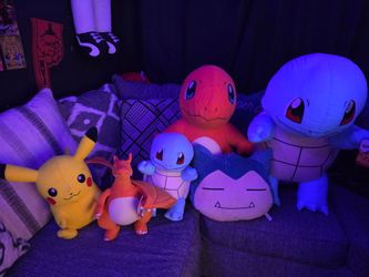 Pokemon plushies