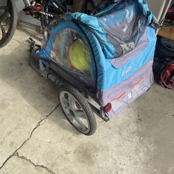 Single Trailer, Used Only Couple Times, Just 1 Tire Is Bad, Need To Buy New Tire, 45$